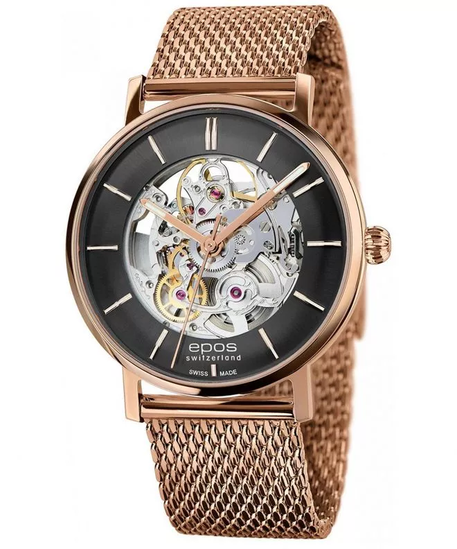 Ρολόι Ανδρικά Epos Originale Skeleton Automatic 3437.135.24.15.34
