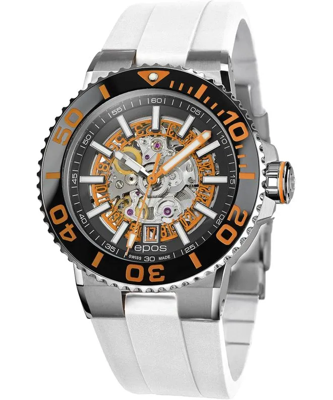 Ρολόι Ανδρικά Epos Sportive Diver Skeleton Automatic 3441.135.99.15.50
