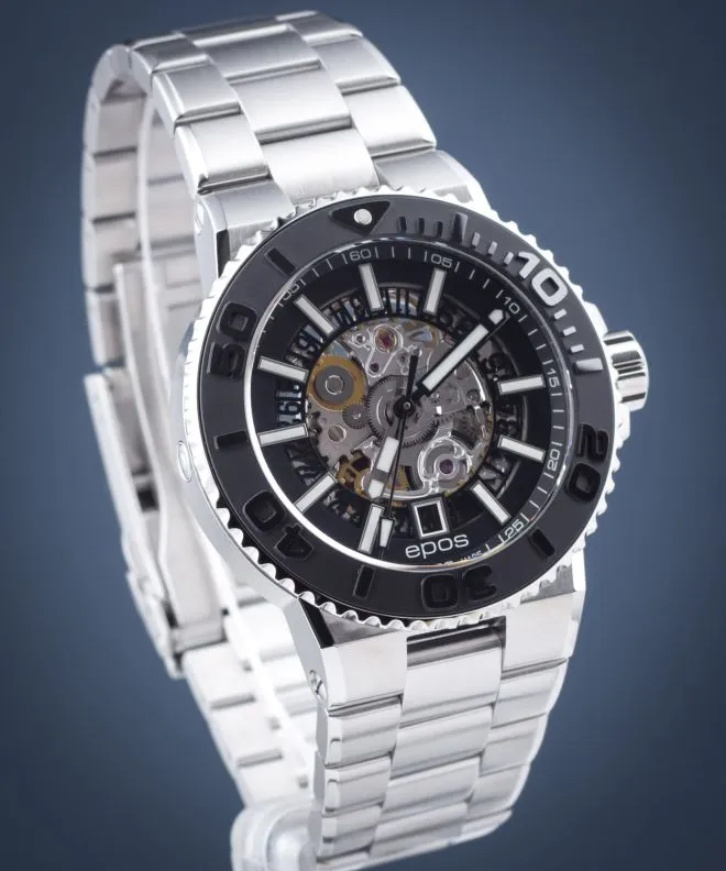 Ρολόι Ανδρικά Epos Sportive Diver Skeleton Automatic 3441.135.25.15.30