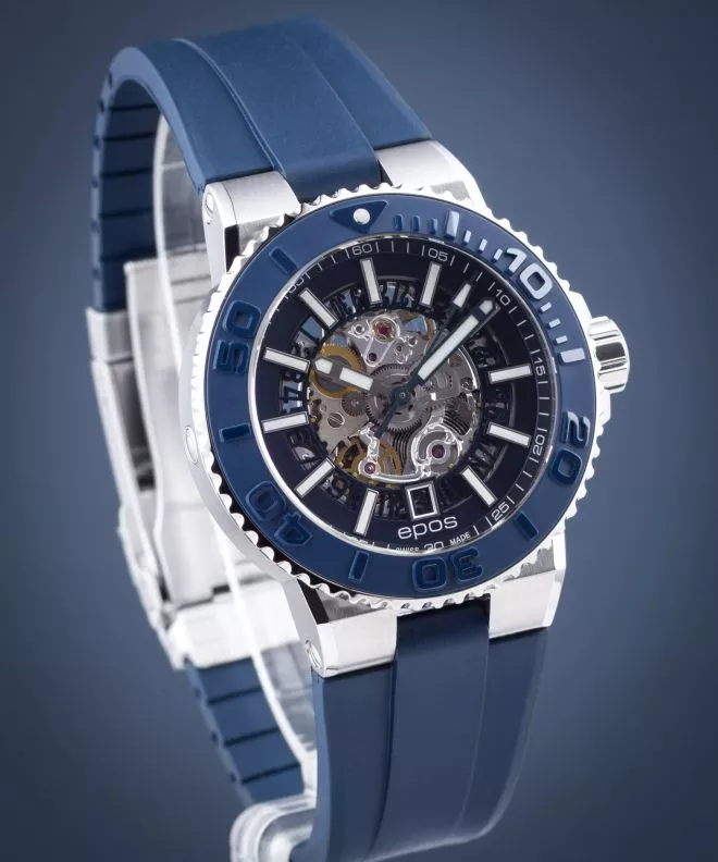 Ρολόι Ανδρικά Epos Sportive Diver Skeleton Automatic 3441.135.26.16.56