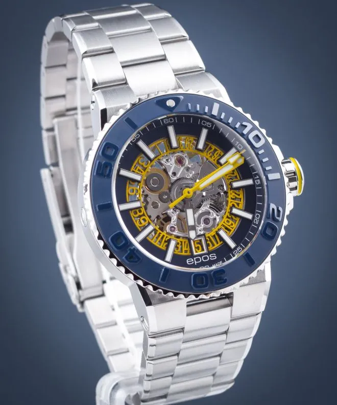 Ρολόι Ανδρικά Epos Sportive Diver Skeleton Automatic 3441.135.96.16.30