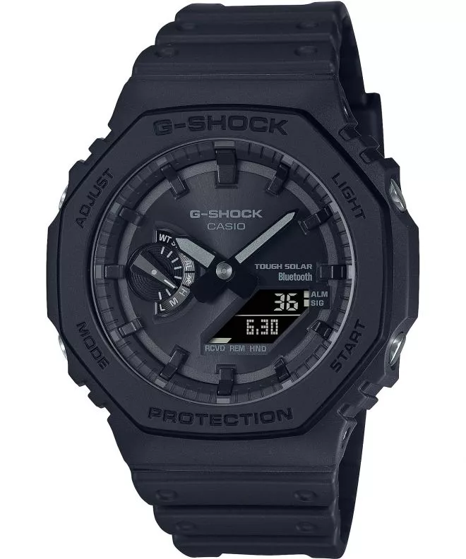 Ρολόι Ανδρικά Casio G-Shock Carbon Core Guard Bluetooth Tought Solar GA-B2100-1A1ER