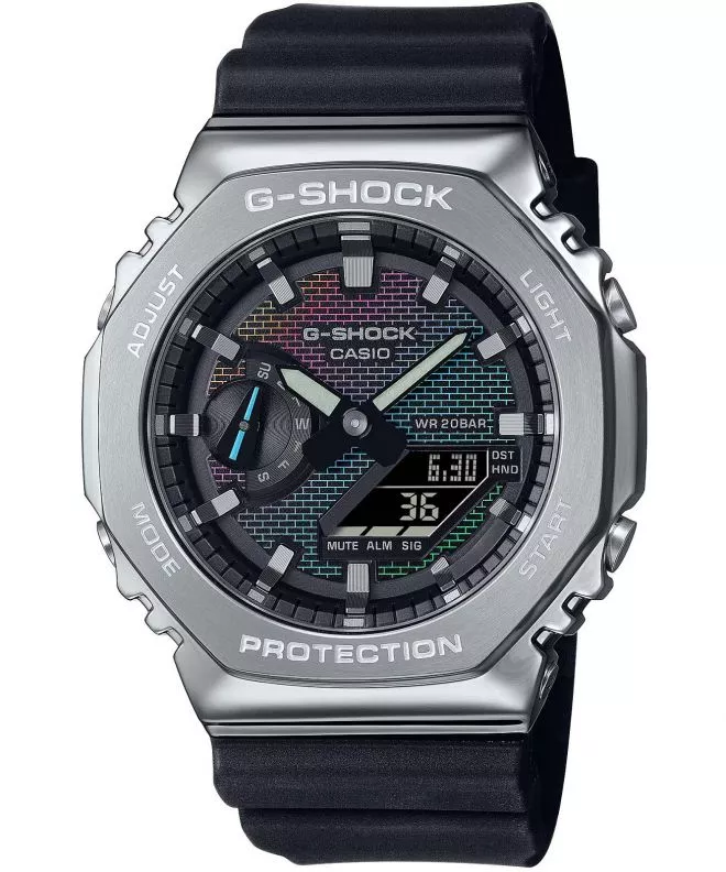 Ρολόι Ανδρικά Casio G-Shock Classic 2100 Series Rainbow Brick Wall GM-2100RW-1AER