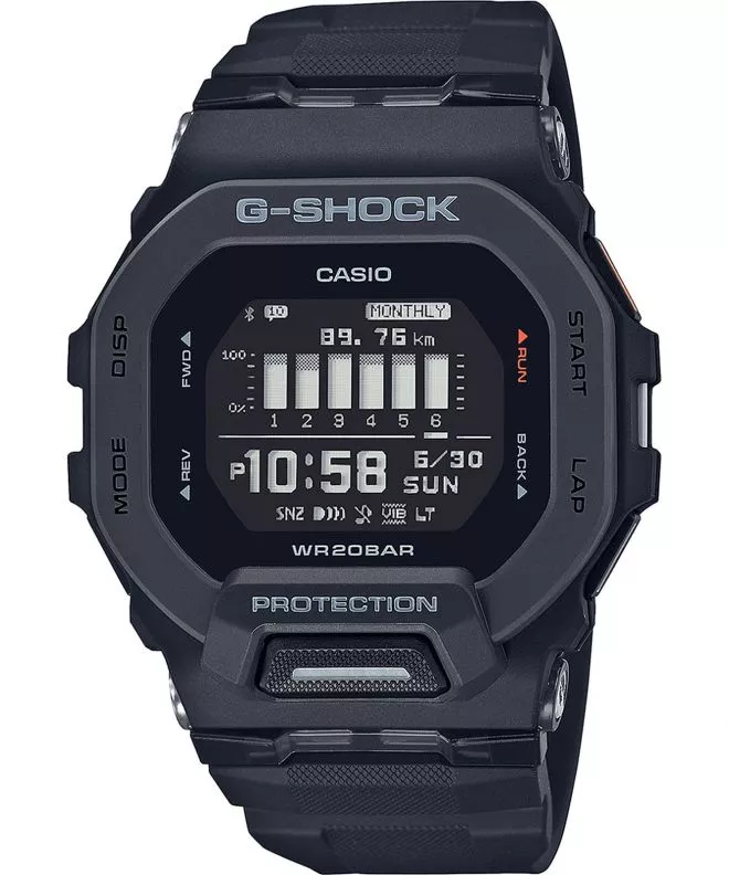 Ρολόι Ανδρικά Casio G-Shock G-Squad Bluetooth Sync Step Tracker GBD-200-1ER
