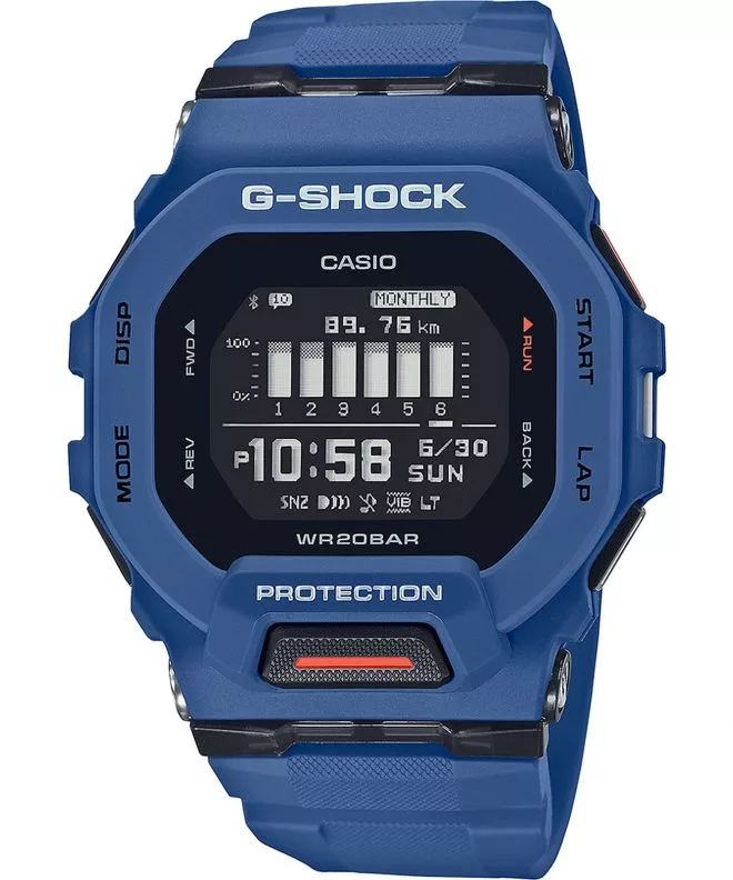 Ρολόι Ανδρικά Casio G-Shock G-Squad Bluetooth Sync Step Tracker GBD-200-2ER
