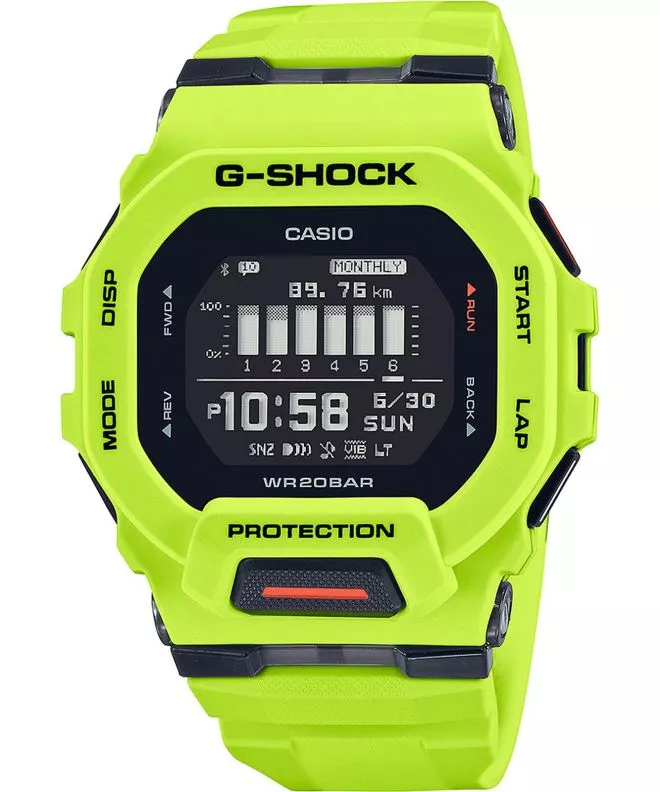 Ρολόι Ανδρικά Casio G-Shock G-Squad Bluetooth Sync Step Tracker GBD-200-9ER
