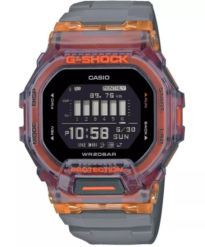 Ρολόι Ανδρικά Casio G-Shock G-Squad Bluetooth Sync Step Tracker GBD-200SM-1A5ER
