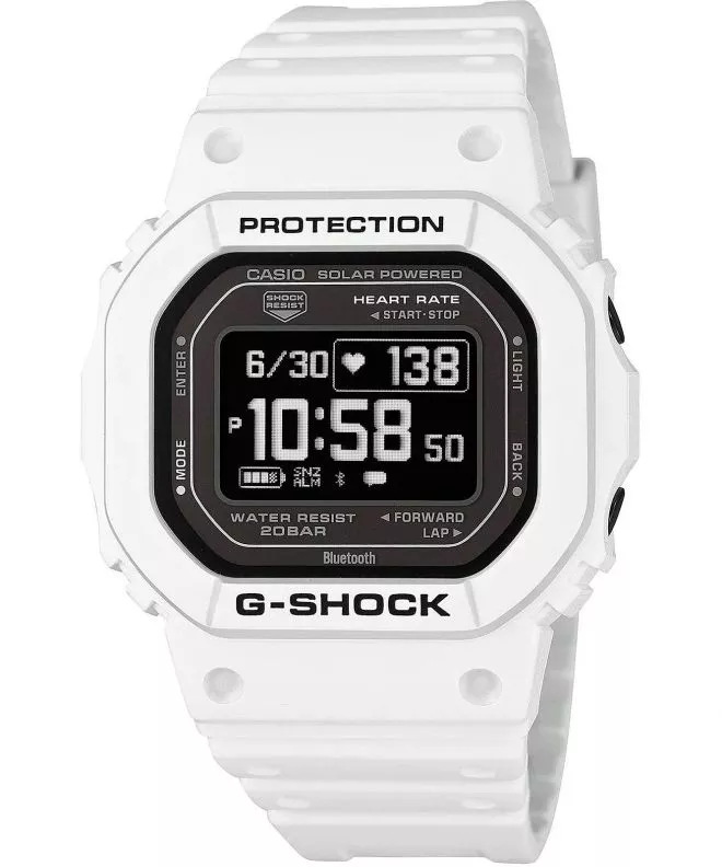 Ρολόι Ανδρικά Casio G-Shock G-SQUAD Move Square Bluetooth Solar DW-H5600-7ER