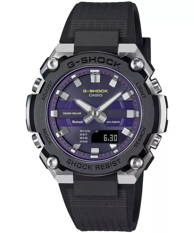 Ρολόι Ανδρικά Casio G-Shock G-Steel Bluetooth Sync Solar GST-B600A-1A6ER
