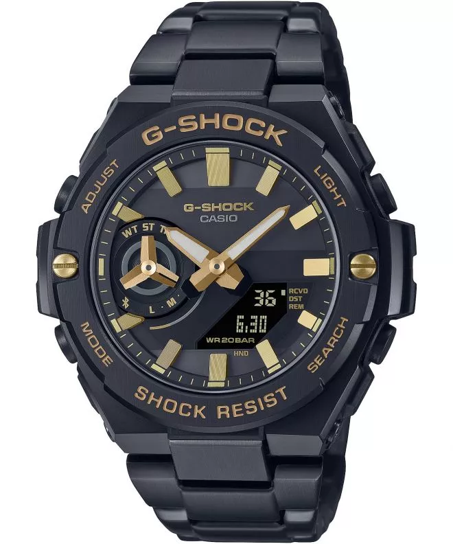 Ρολόι Ανδρικά Casio G-Shock G-Steel Solar Bluetooth GST-B500BD-1A9ER