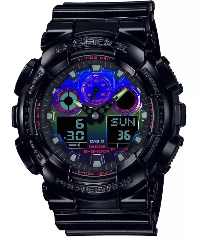 Ρολόι Ανδρικά Casio G-Shock Original Virtual Rainbow GA-100RGB-1AER