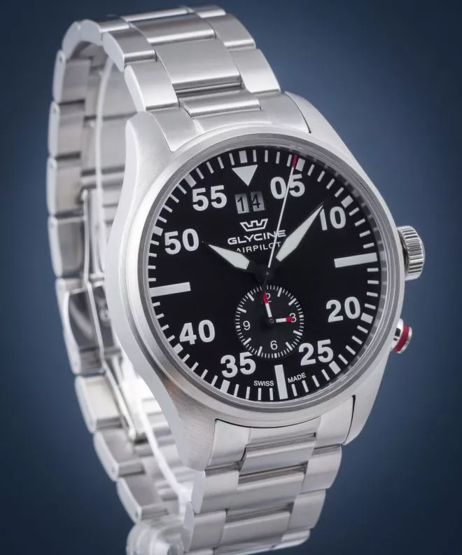 Ρολόι Ανδρικά Glycine Airpilot Dual Time GL0363