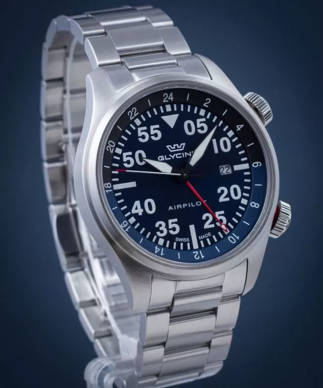 Ρολόι Ανδρικά Glycine Airpilot GMT GL0348