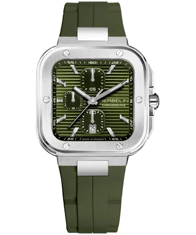 Ρολόι Ανδρικά Herbelin Cap Camarat Square Chronograph 35646A116CK
