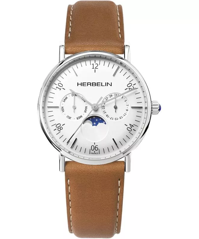 Ρολόι Ανδρικά Herbelin Inspiration Moon Phase 12747AP11GD (12747/AP11GO)