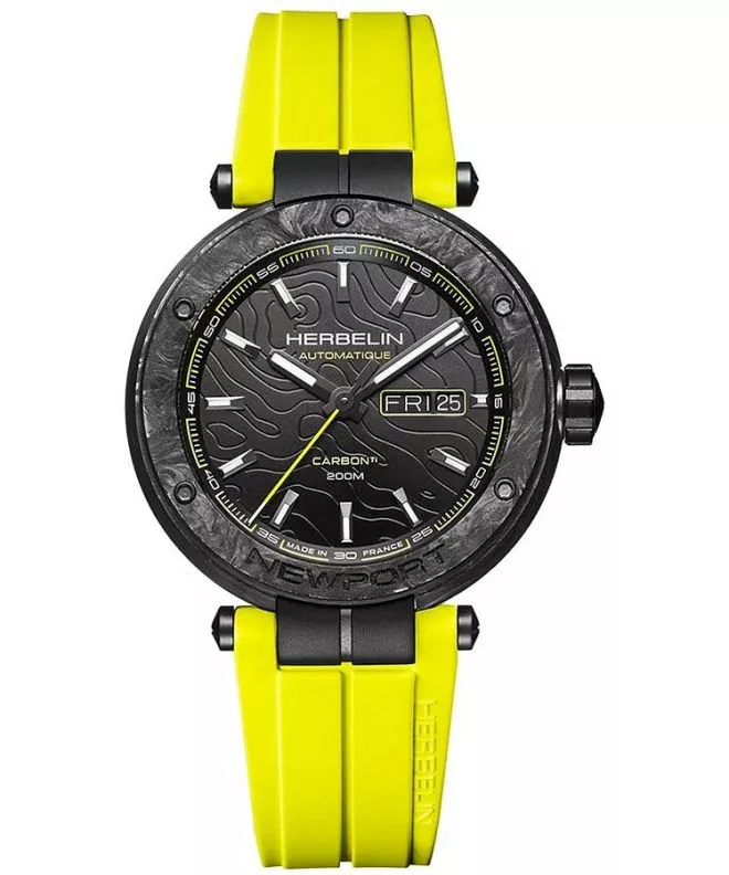 Ρολόι Ανδρικά Herbelin Newport Carbon Titanium Automatic 1788CTN14CY (1788/CTN14CY)