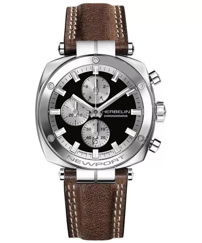 Ρολόι Ανδρικά Herbelin Newport Héritage Chronograph 35664AP24BR