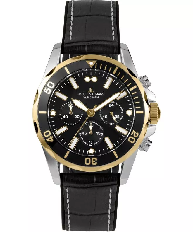 Ρολόι Ανδρικά Jacques Lemans Liverpool Chronograph 1-2091D