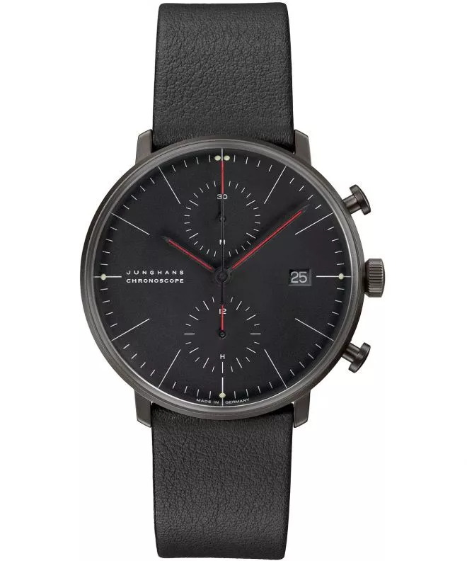 Ρολόι Ανδρικά Junghans max bill Chronoscope Bauhaus Automatic 027/4409.02