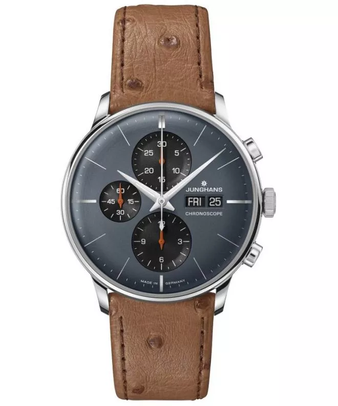 Ρολόι Ανδρικά Junghans Meister Chronoscope English Date 027/4224.03