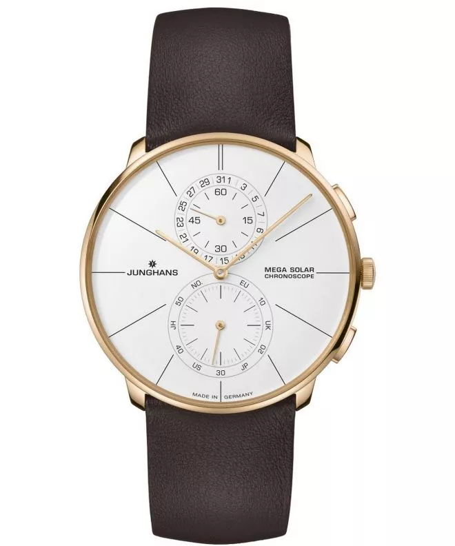 Ρολόι Ανδρικά Junghans Meister fein Chronoscope MEGA Solar 059/7201.00