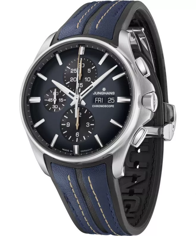Ρολόι Ανδρικά Junghans Meister S Chronoscope Automatic 027/4227.01