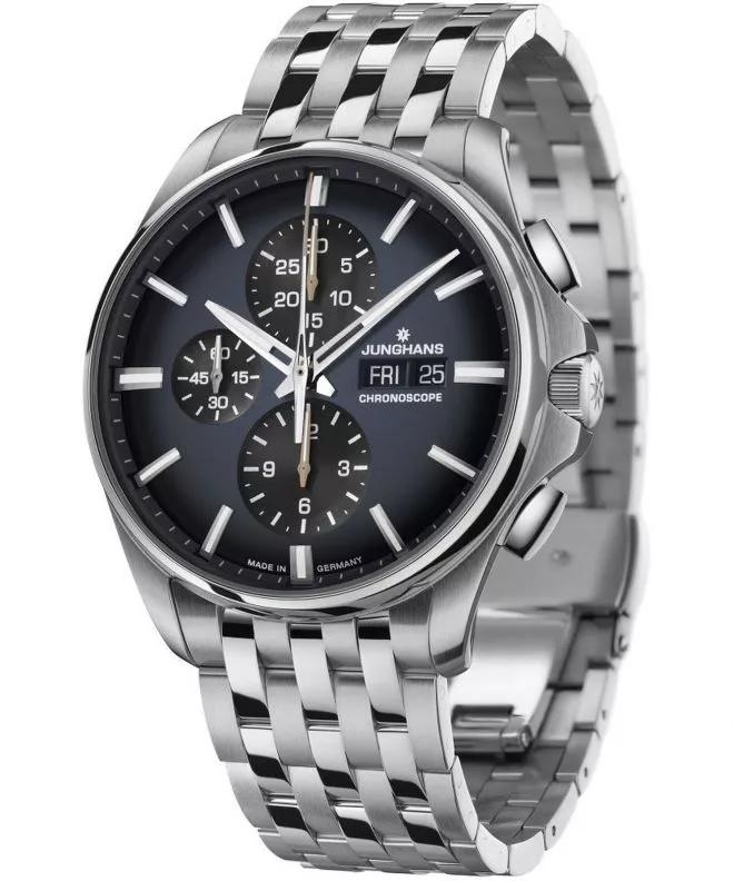Ρολόι Ανδρικά Junghans Meister S Chronoscope English Date 027/4228.45