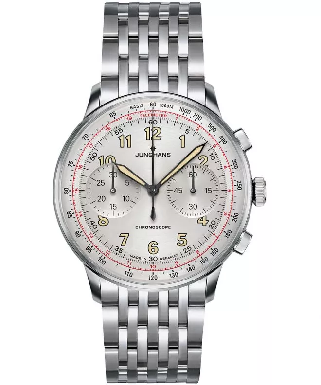 Ρολόι Ανδρικά Junghans Meister Telemeter Chronoscope 027/3880.46