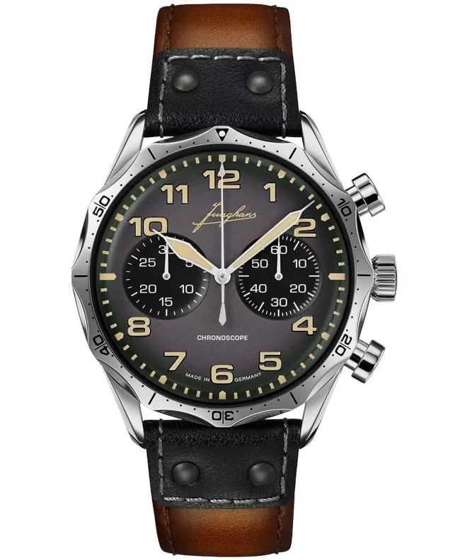 Ρολόι Ανδρικά Junghans Pilot Chronoscope 027/3493.00