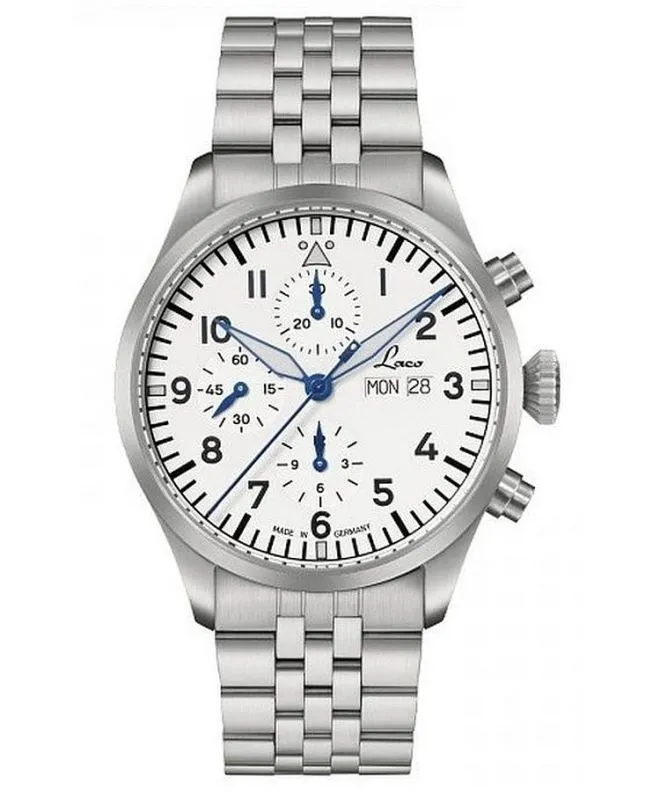 Ρολόι Ανδρικά Laco Kiel 2 MB Weiss Automatic LA-862153.MB