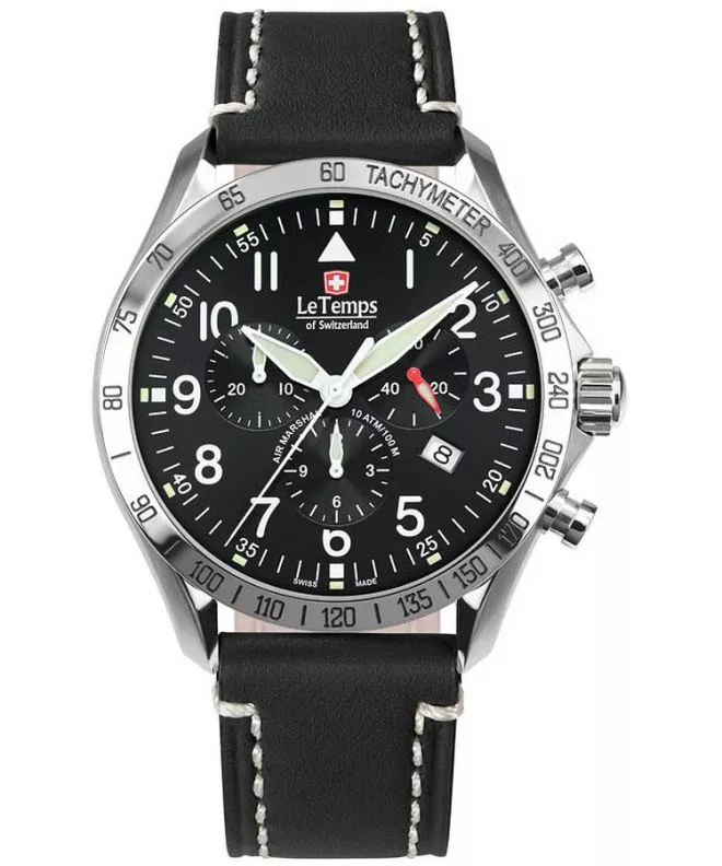 Ρολόι Ανδρικά Le Temps Air Marshal Chronograph LT1041.01BL15