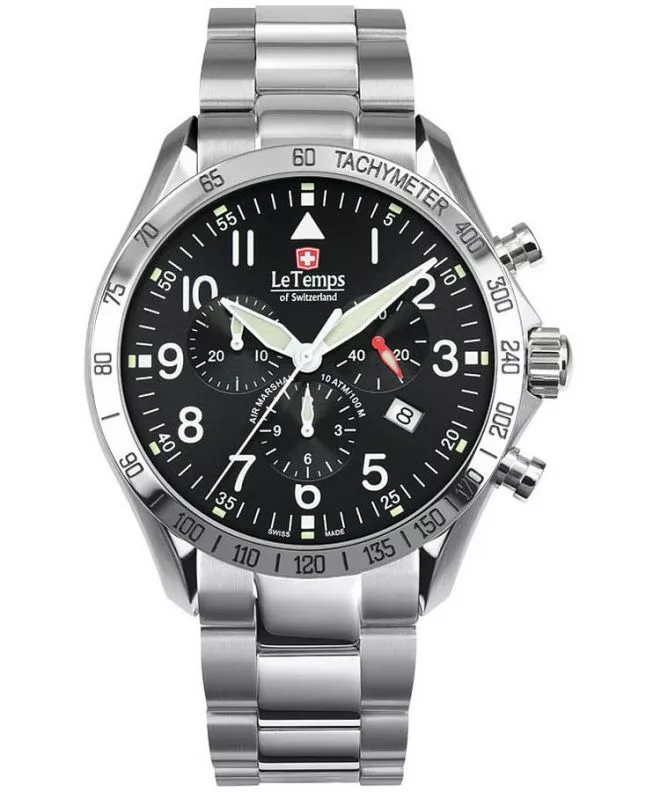 Ρολόι Ανδρικά Le Temps Air Marshal Chronograph LT1041.01BS01