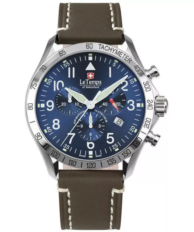 Ρολόι Ανδρικά Le Temps Air Marshal Chronograph LT1041.03BL16
