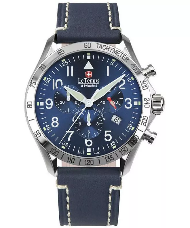 Ρολόι Ανδρικά Le Temps Air Marshal Chronograph LT1041.03BL17
