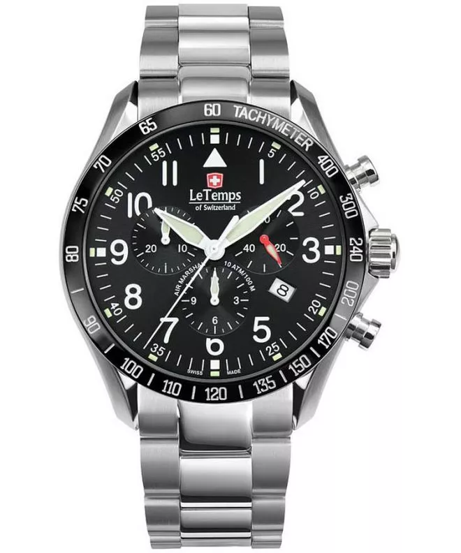 Ρολόι Ανδρικά Le Temps Air Marshal Chronograph LT1041.12BS01