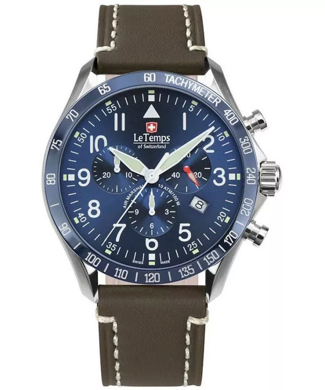 Ρολόι Ανδρικά Le Temps Air Marshal Chronograph LT1041.13BL16