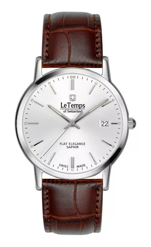 Ρολόι Ανδρικά Le Temps Flat Elegance LT1087.05BL02