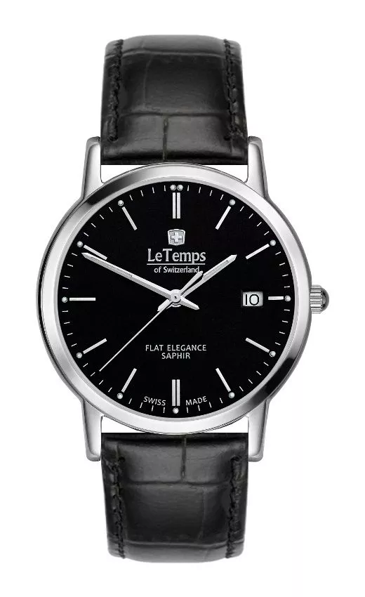Ρολόι Ανδρικά Le Temps Flat Elegance LT1087.06BL01