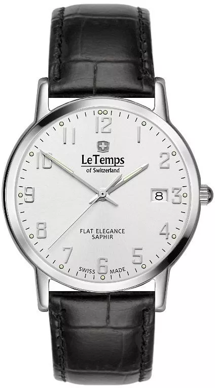 Ρολόι Ανδρικά Le Temps Flat Elegance LT1087.07BL01