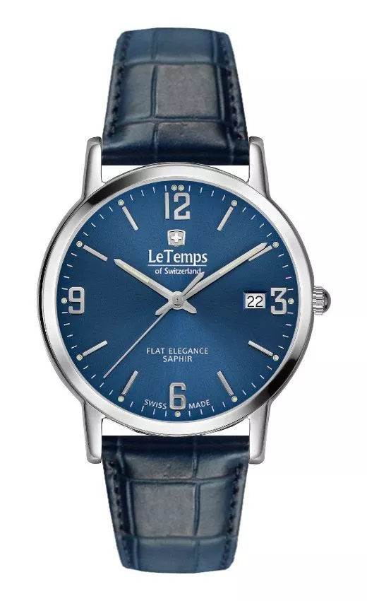 Ρολόι Ανδρικά Le Temps Flat Elegance LT1087.08BL03