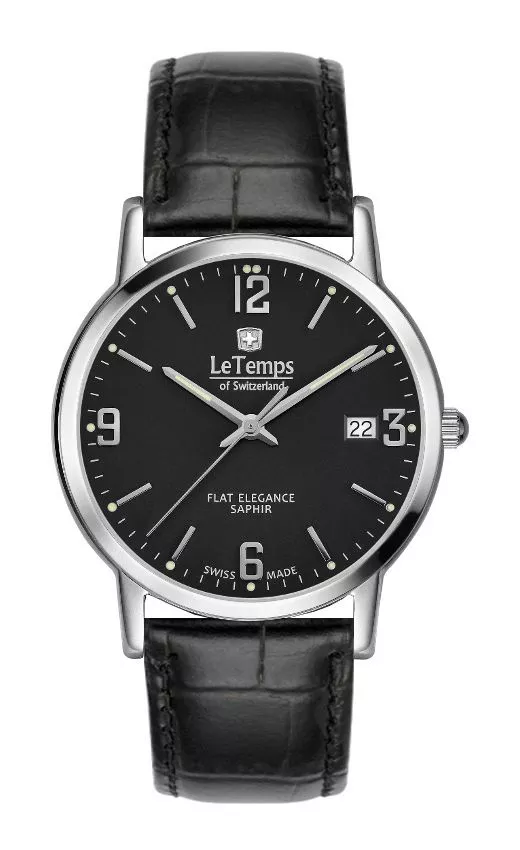 Ρολόι Ανδρικά Le Temps Flat Elegance LT1087.09BL01