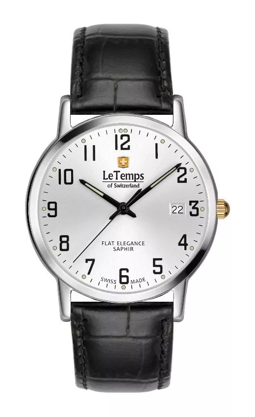 Ρολόι Ανδρικά Le Temps Flat Elegance LT1087.61BL61