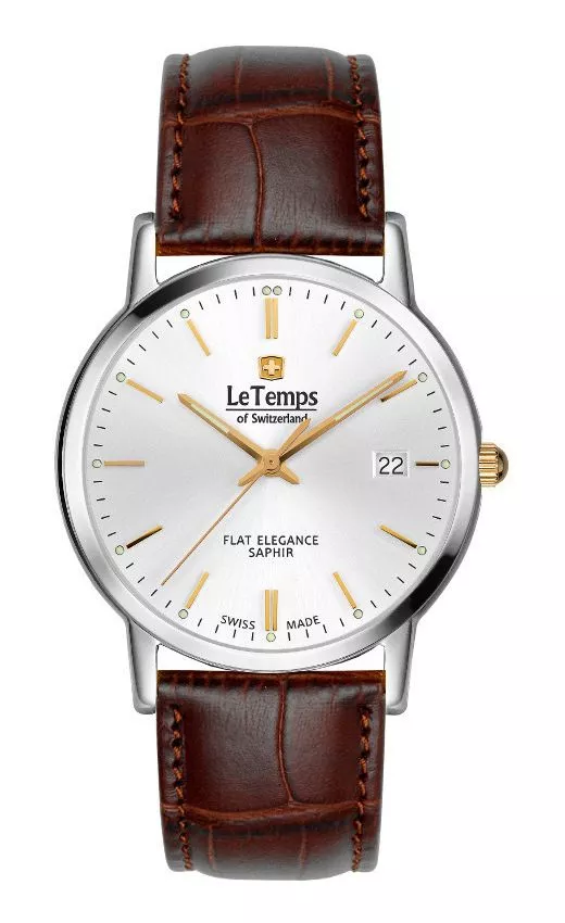 Ρολόι Ανδρικά Le Temps Flat Elegance LT1087.64BL62