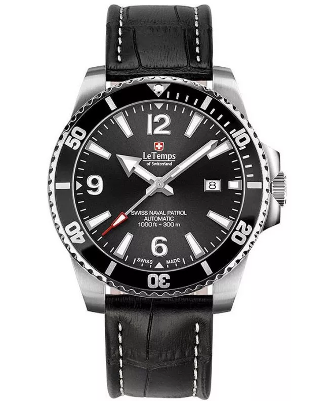 Ρολόι Ανδρικά Le Temps Swiss Naval Patrol Automatic LT1045.01BL01