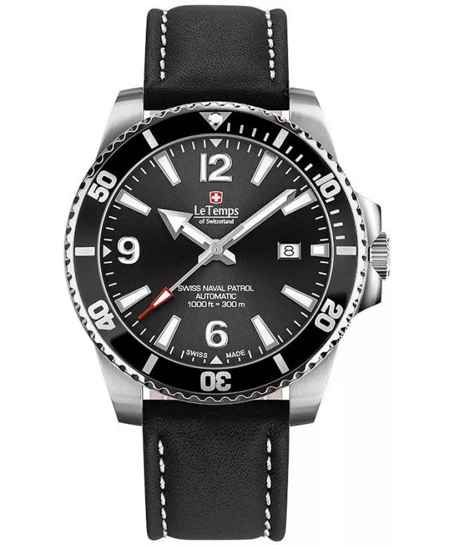 Ρολόι Ανδρικά Le Temps Swiss Naval Patrol Automatic LT1045.01BL11