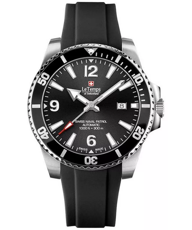Ρολόι Ανδρικά Le Temps Swiss Naval Patrol Automatic LT1045.01BR01