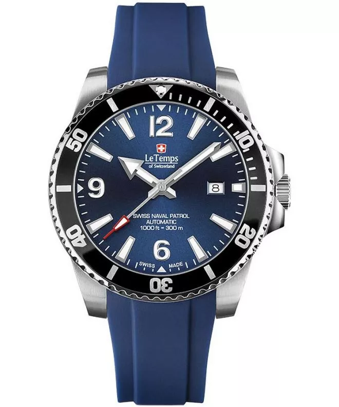 Ρολόι Ανδρικά Le Temps Swiss Naval Patrol Automatic LT1045.13BR03