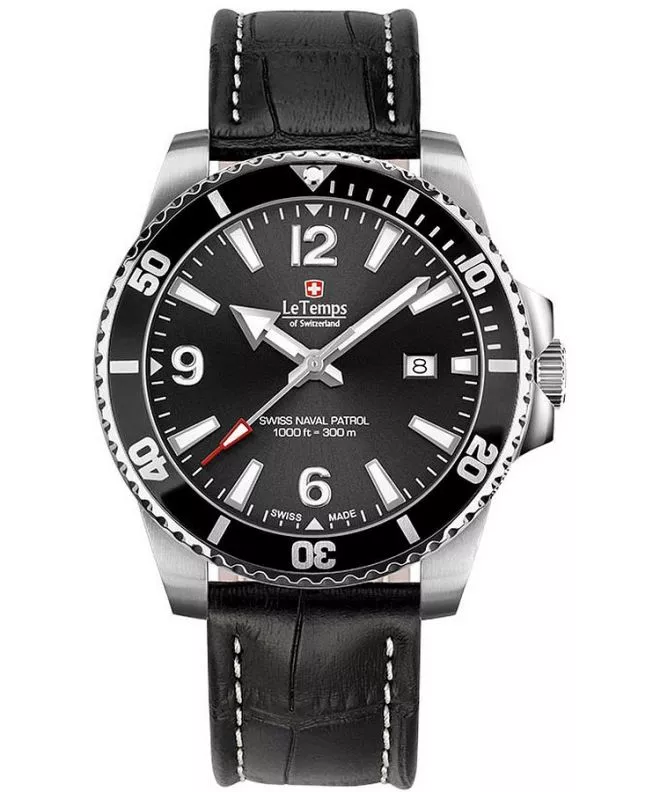 Ρολόι Ανδρικά Le Temps Swiss Naval Patrol LT1043.01BL01