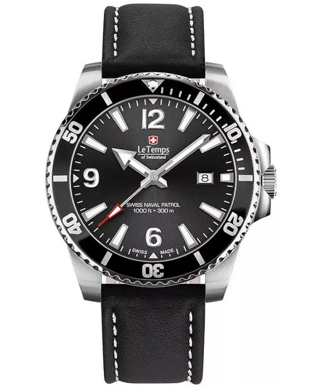 Ρολόι Ανδρικά Le Temps Swiss Naval Patrol LT1043.01BL11