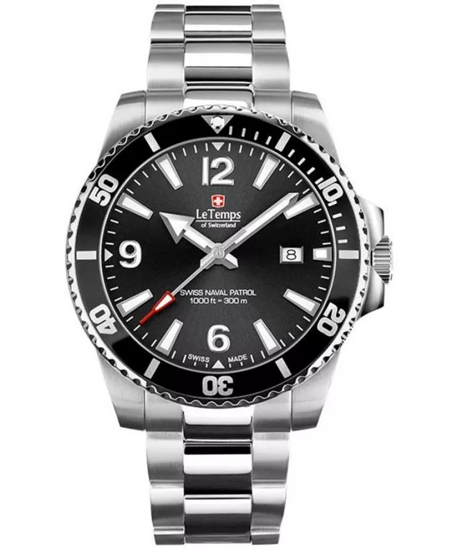 Ρολόι Ανδρικά Le Temps Swiss Naval Patrol LT1043.01BS01